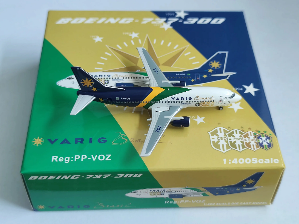 Panda Models (BRDiecast Exclusive) 1:400 Varig Boeing 737-300